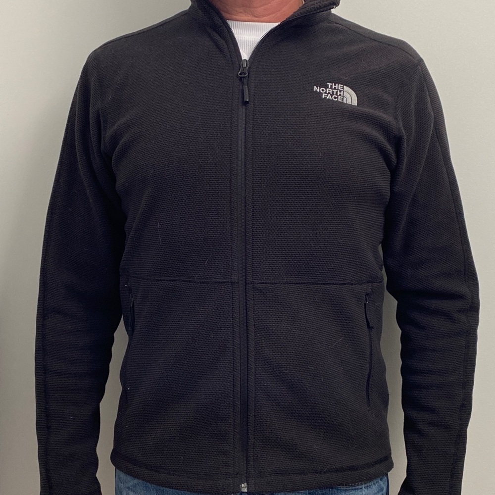 Men’s NorthFace Zip-Up Waffle-weave Jacket